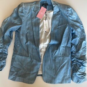 Generation love denim blazer
